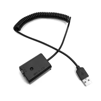 

5V 2A-4A AC-PW20 NP-FW50 USB Spring Cable Adapter for Sony Camera Alpha NEX F3 5R 5T 3N 5N A33 A37 A55 A5000 A6000 A6300 A6500