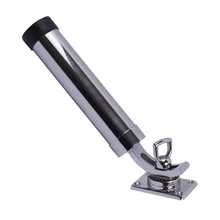 Морская Лодка, яхта, рыболовная Вертикальная удочка, держатель из нержавеющей стали, рейка, кронштейн, розетка с 360 градусов, регулируемый держатель удочки