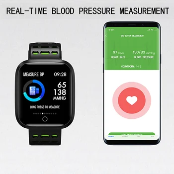 

IP67 Waterproof Fitness Bracelet Support Heart Rate Monitoring Band Sport Watch Android Smart Watch Fitness Watch