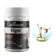 Вельветовые капсулы с оленем GoodHealth Vigor, мужской тоник, мужской тоник, жизнеспособность, сексуальная функциональность, выносливость, репродуктивное здоровье Новой Зеландии, эластичный мужской тоник Вельветовые капсулы с оленем GoodHealth Vigor, мужской тоник, мужской тоник, жизнеспособность, сексуальная функциональность, выносливость, репродуктивное здоровье Новой Зеландии, эластичный мужской тоник