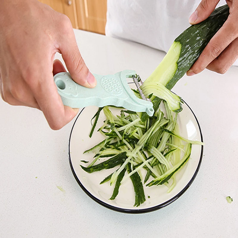2 в 1 Curl Spiralizer набор многофункциональная Овощечистка Терка Фруктовый нож из нержавеющей стали бигуди и конусы овощечистка