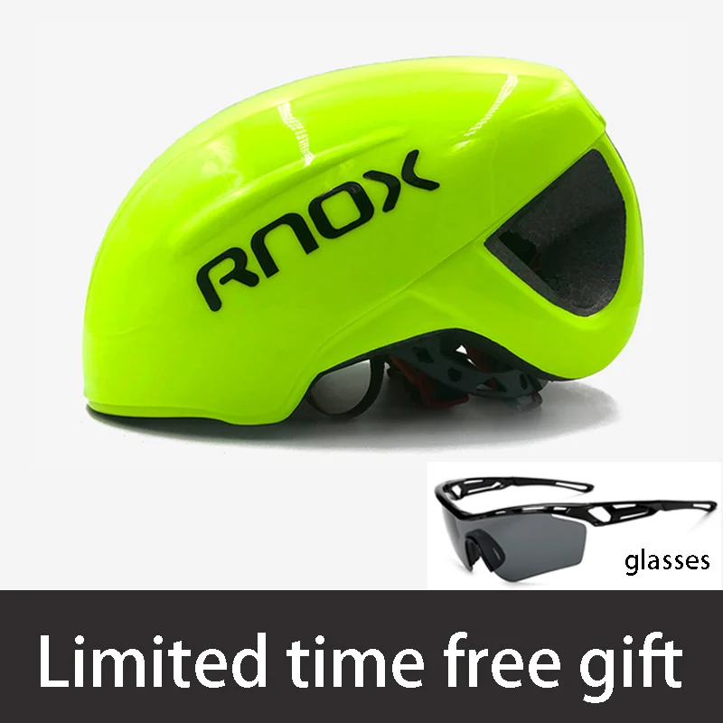 green 1 RNOX ультралегкий велосипедный шлем, непромокаемый шлем MTB, шлем для горного велосипеда, шлем для женщин, мужчин, гоночного запасного велосипеда, оборудование - Цвет: green 1