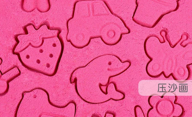Детская космическая игрушка, набор песка для мальчиков и девочек, безопасная Нетоксичная магическая сила, глина, песок, пластилин, цветная глина