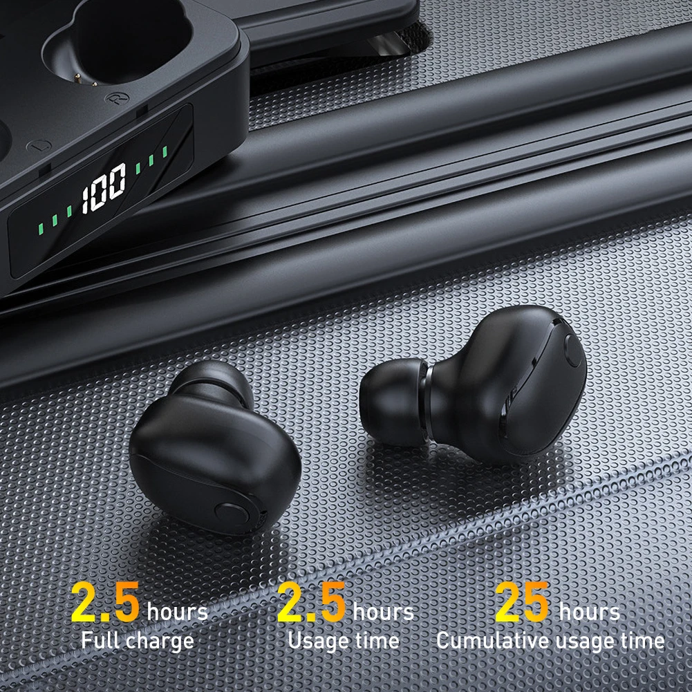 Bluetooth 5 0 Earphone Sports Waterproof 9D Stereo Z9 TWS Wireless Stereo Music Touch Digital Display Earphone for Phones
