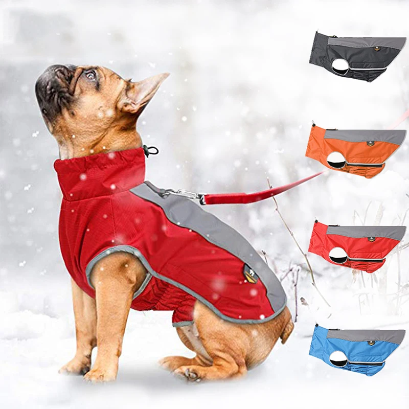 

Dog Jacket Waterproof Winter Warm Pet Dog Coat Reflective Puppy Clothing for Small Medium Large Dogs Pet Clothing SuppliesXS-3XL