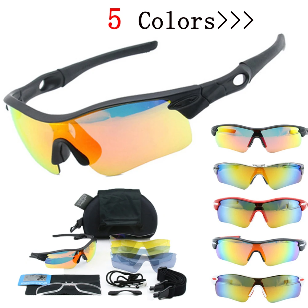 1 комплект 5 линз спортивные солнцезащитные очки поверх очков поляризационные