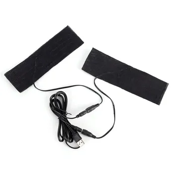 

Portable USB Charged Warm Paste Pads Waterproof Carbon Fiber Heating Pad Safe Heating Warmer Pad Warm Back Neck Fast-Heating