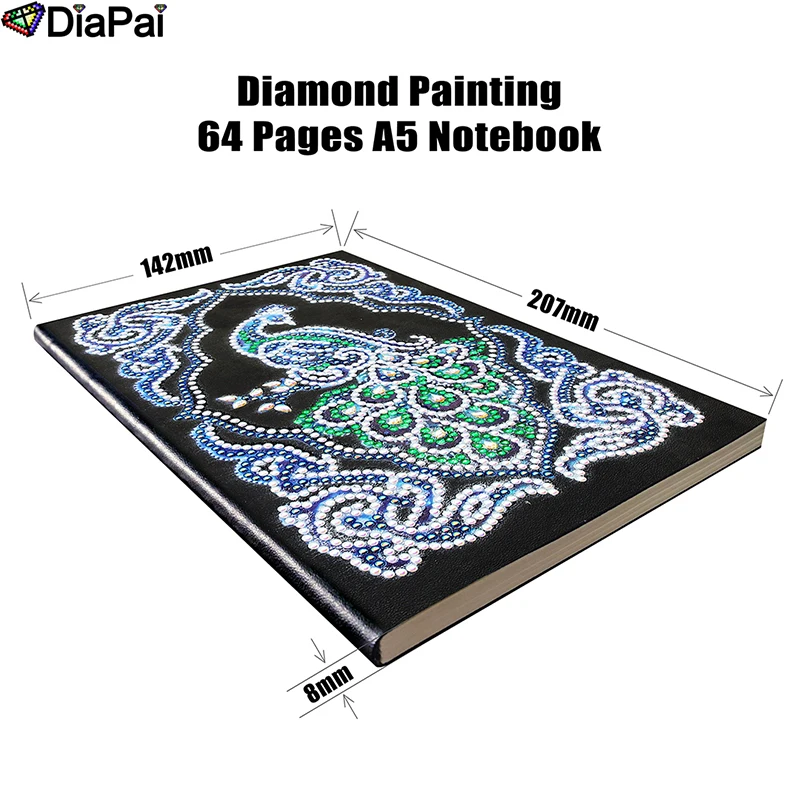 DiaPai A5 блокноты 5D DIY алмазная живопись специальная форма Дневник Книга Алмазная вышивка крестиком Стразы Декор подарок