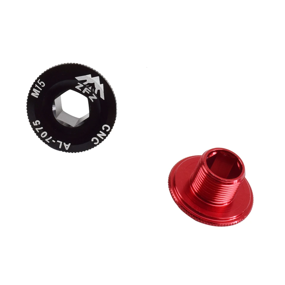 Mi Xim MTB Bike Crank Cover Screw Cap Bicycle Crankset Fitting (Red