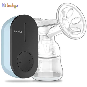 

Smart Electric Breast Pump Portable Wireless Breast Pumps BPA Free Silicone with Milk Bottle Baby Breastfeeding Accessories