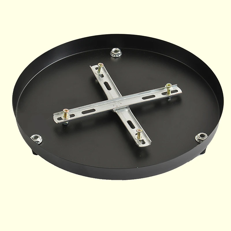 Othmro Kit di 3 plafoniere da 9,9 cm, piastra da soffitto vintage con gancio, kit per lampadario a sospensione retrò con tutti gli accessori di montaggio per appendere lampade a sospensione o