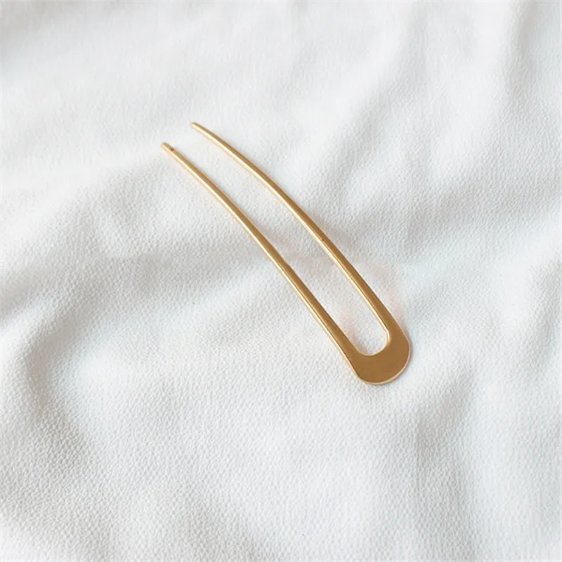 Ruoshui Металлические Элегантные палочки для волос шпильки минималистичные женские заколки для девочек аксессуары для укладки волос DIY инструмент простые волосы зажимы