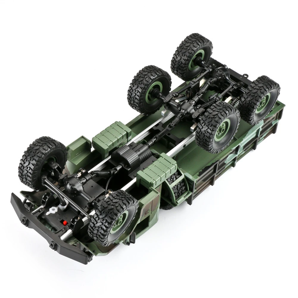 Fora de Estrada Brinquedo para Presentes dos Meninos Original 2.4g 4wd 10 km h Controle Remoto rc Carro & Luz Led Camuflagem Militar Rtr Mn-77 1 - 16 5 High Quality Brinquedos e hobbies