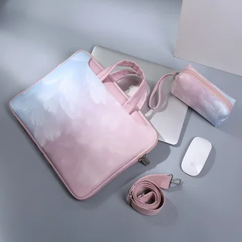 

Laptop Shoulder Bag for Huawei Matebook 13 Honor Magicbook 14 X Pro 13.9 16.1 2020 Matebook E D 14 15 Case Sleeve Women Handbag