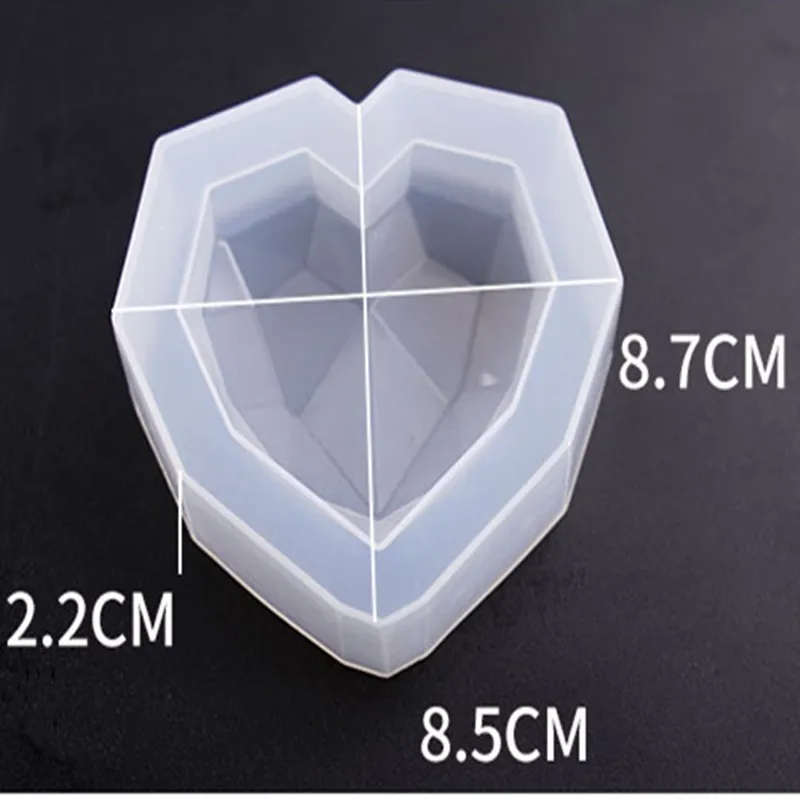 2020 популярная 3D Алмазная форма для торта Love Heart Для Выпечки Кондитерская