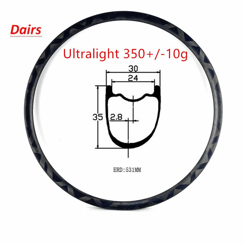 asymmetric bike rims