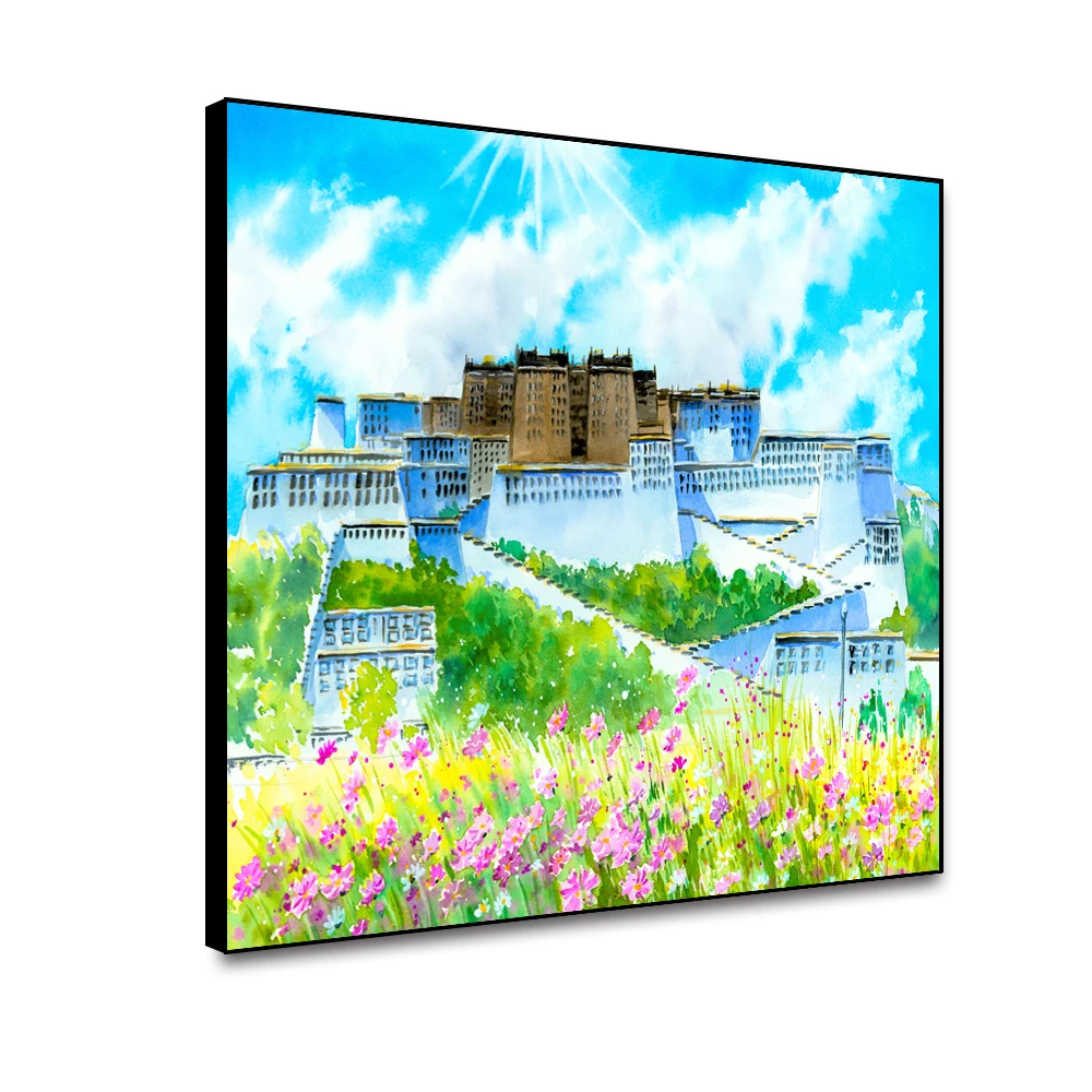 Famous Oil Castle Picture Wall Art Poster Print Canvas Painting Calligraphy Wall Picture for Living Room Bedroom Home Decor Famous Oil Castle Picture Wall Art Poster Print Canvas Painting Calligraphy Wall Picture for Living Room Bedroom Home Decor