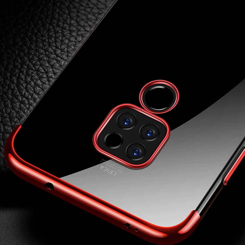 100 шт мобильный чехол для телефона для hua wei honor 8X10 20 20pro p20 p30 lite чехол мягкий TPU чехол s мягкий TPU чехол