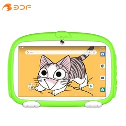 Tablette Pc de 7 pouces pour enfants, Android 9.0, Quad Core, Google Play, WiFi, Bluetooth, double caméra, 16 go, cadeau préféré, nouvelle collection 