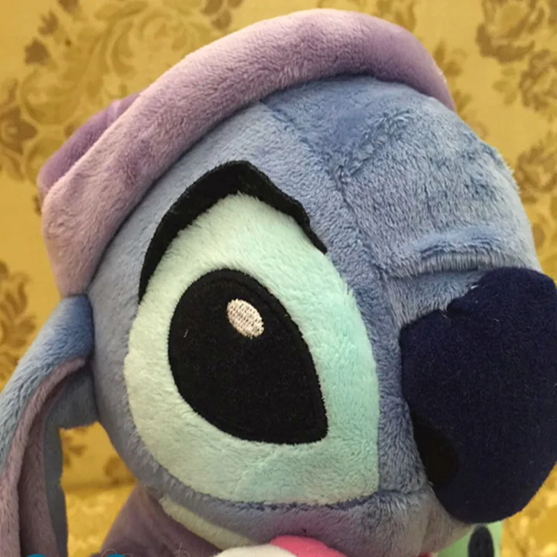 Лило Ститч плюшевые игрушки Ститч Холдинг Scrump детская бутылка чучела животных куклы 26 см детские мягкие игрушки подарок