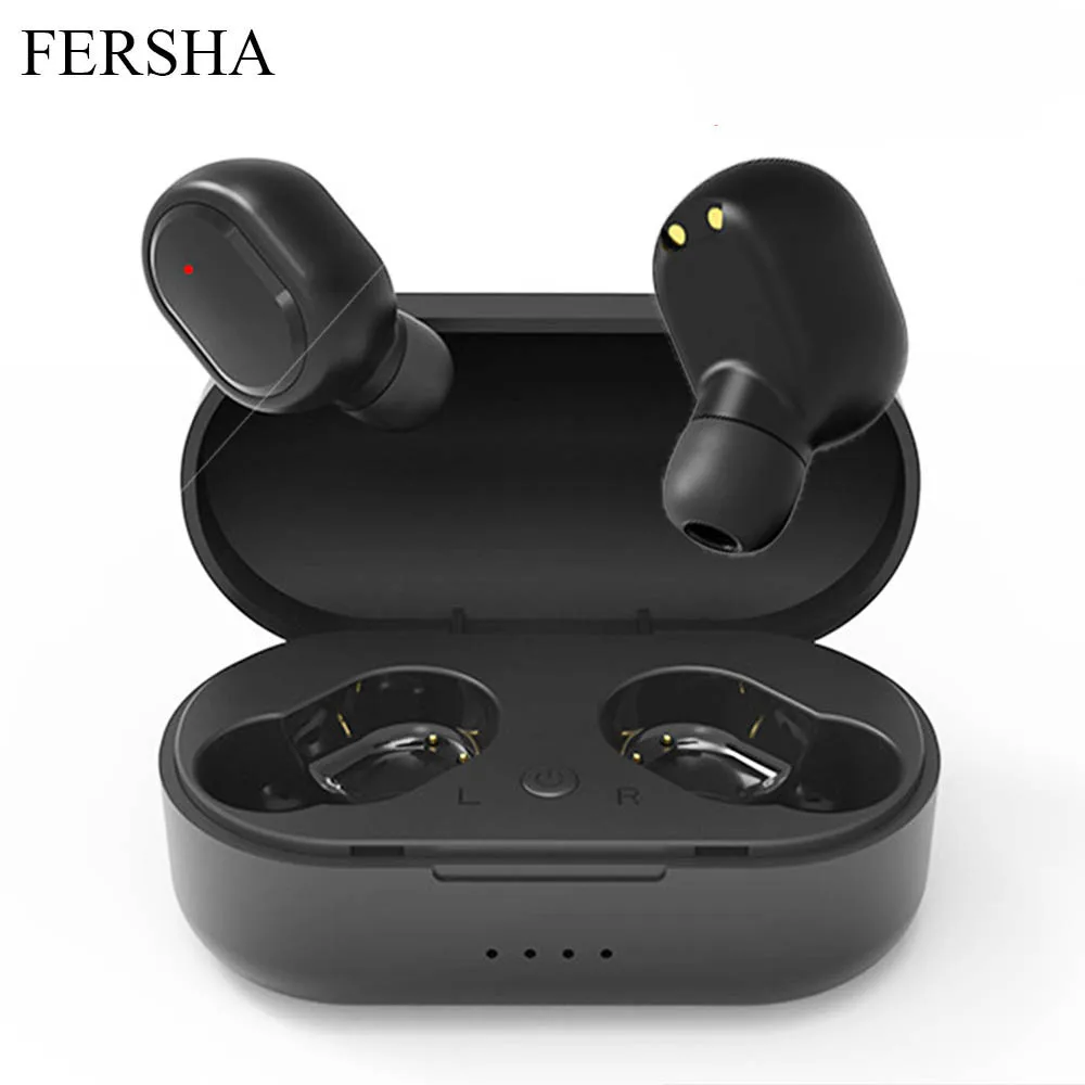 TWS Bluetooth 5 0 наушники стерео беспроводные HIFI звуковые спортивные с микрофоном