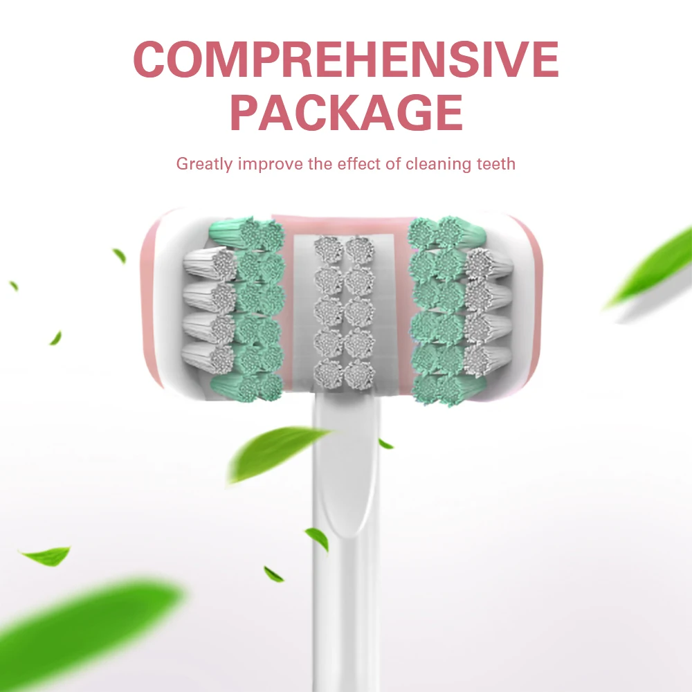 3D Side Sonic Electric Toothbrush USB Rechargeable Replacement Brush Heads 4 Modes Smart Waterproof 2 Minute Timer 30S Remind 3D Side Sonic Electric Toothbrush USB Rechargeable Replacement Brush Heads 4 Modes Smart Waterproof 2 Minute Timer 30S Remind