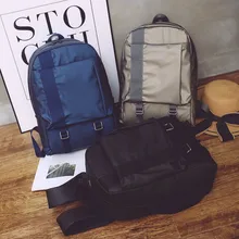 Корейский стиль большой емкости водонепроницаемый мужской модный женский рюкзак для ноутбука сумка в английском студенческом стиле