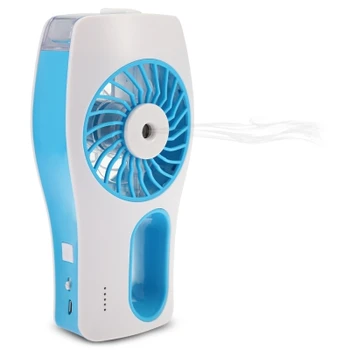 

Mini USB Handheld Beauty Moisturizing Fan with Cooling Spray Humidifier Rechargeable and Portable 3 Modes Humidifier Fan