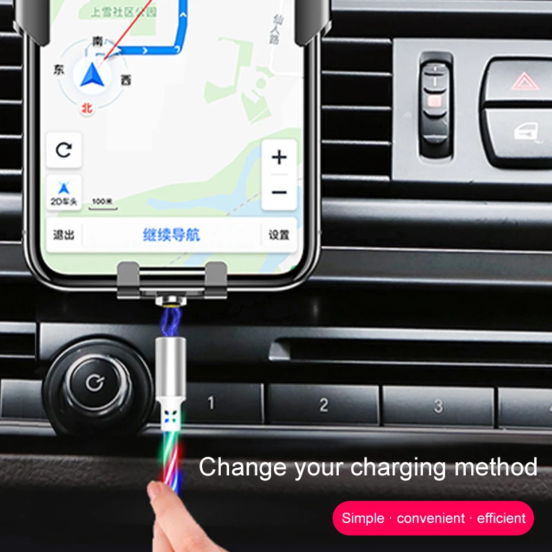 Магнитный USB кабель type C зарядный кабель Магнит Micro USB зарядное устройство Шнур для iPhone XR samsung S9 светодиодный кабель для мобильного телефона USB C