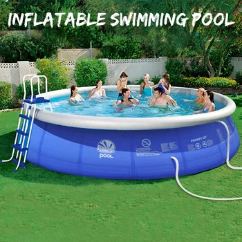 

Inflatable Swimming Pool For Kids and Adults PVC Large Family Play Pool Children Bath Tub Kids Toy Summer Water Game