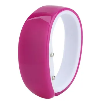 

8 Candy Colors Digital Watch For Men Women Rubber LED Kids Watches Touch Screen LED Fashion Sports Watch