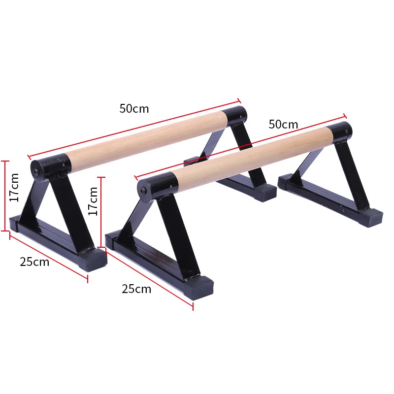 Handstand Bars Wooden Parallettes Push Up Stand Push Up Bars Besteffie Set of 2 Wood Parallette Set 
