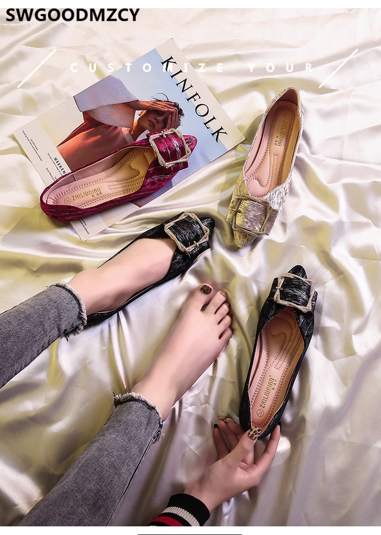 Женская обувь на плоской подошве с острым носком; удобная роскошная дизайнерская обувь для женщин; лоферы; женская обувь; модная обувь; коллекция года; schuhe damen ayakkabi