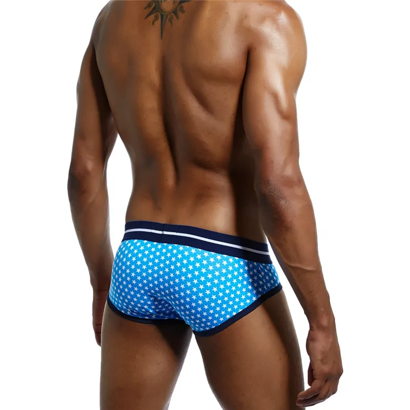 Description Picture 5 of itemJOCKMAIL Brand Mens Underwear Briefs Cotton Sexy pipe Gay Penis Pouch calzoncillos hombre slip Gay Sleepwear male panties shorts