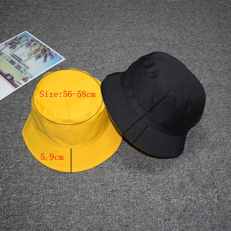 Панама двухсторонняя хлопковая для мужчин и женщин модная шапка рыбалки