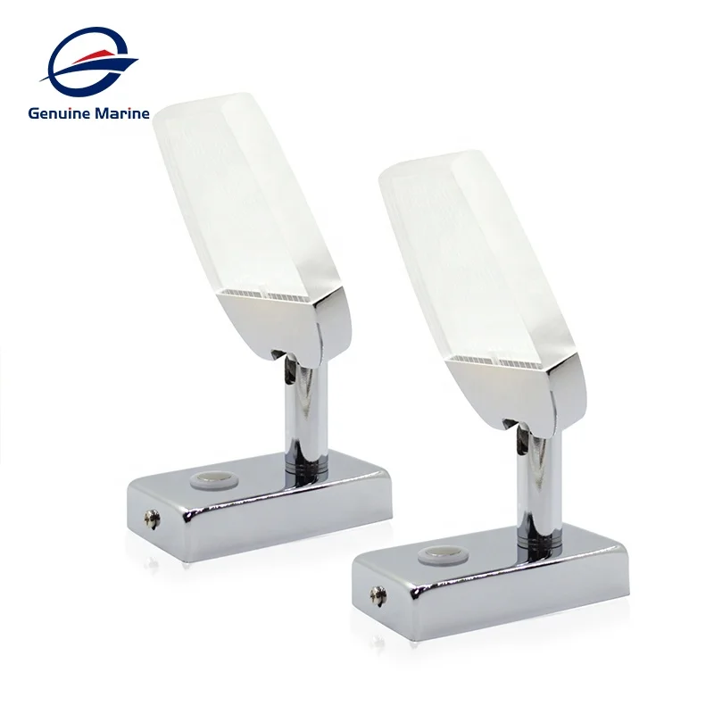 

2pcs Marine Boat 12V 24V Adjustable Rotating Modern Wall Decorative LED Reading Light
