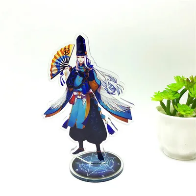 24 Игра Onmyoji брелок onikiri Ootengu aoandou Momo Ibaraki douji милый забавный мультфильм акриловый ключ chian модные персонализированные ювелирные изделия - Цвет: 24