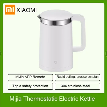 

NEW XIAOMI MIJIA Electric Kettle Kitchen Water Kettle Smart Constant Temperature Control samovar 1.5L Thermal Insulation teapot