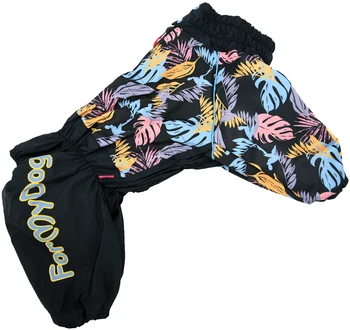 

FOR MY DOGS FOR MY DOGS overalls for dogs Monstera black for FW781-2019 M boys