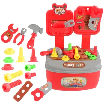 

Children'S Toolbox Through Home Toys 22 Sets Of Portable Maintenance Toolbox Toy Set Kindergarten Pvc