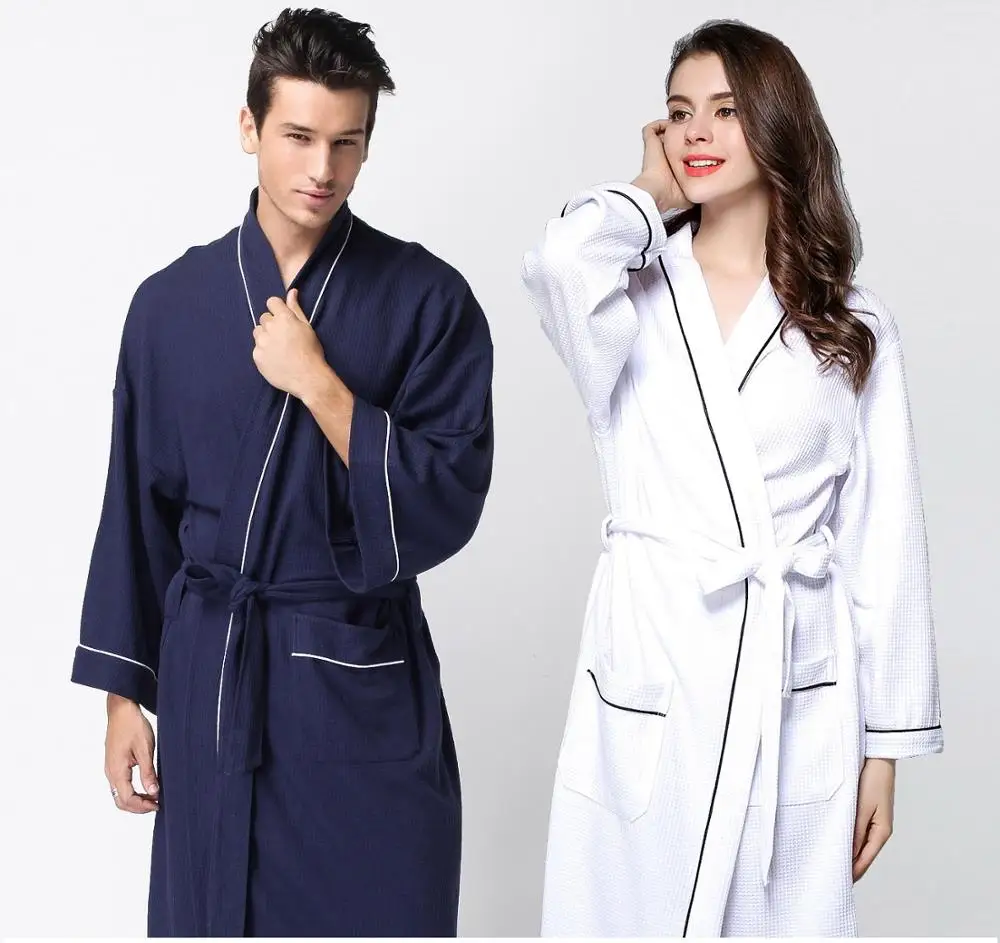 

Solid Color Bathrobe For Shower Autumn Sleeping