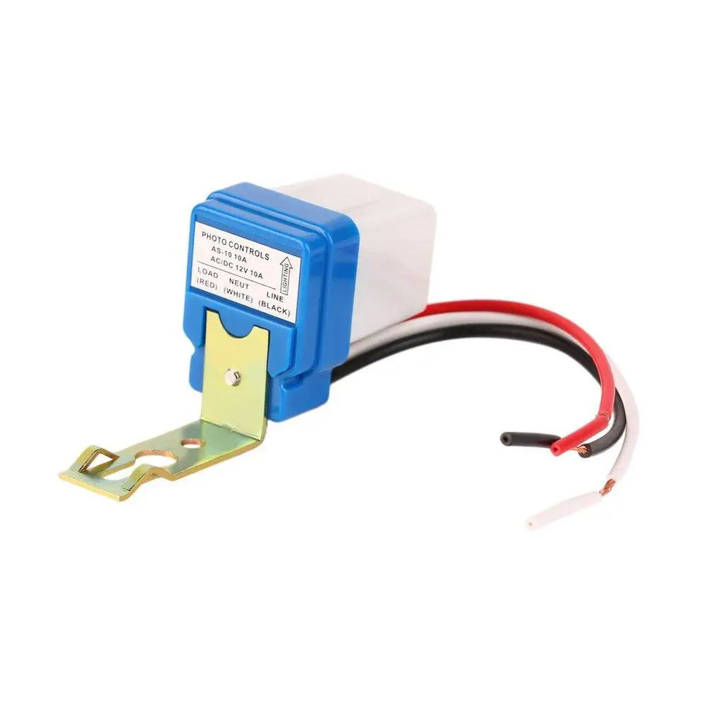 AC DC 12V 10A авто вкл. Выкл. Фотоэлемент уличный светильник фотопереключатель датчик