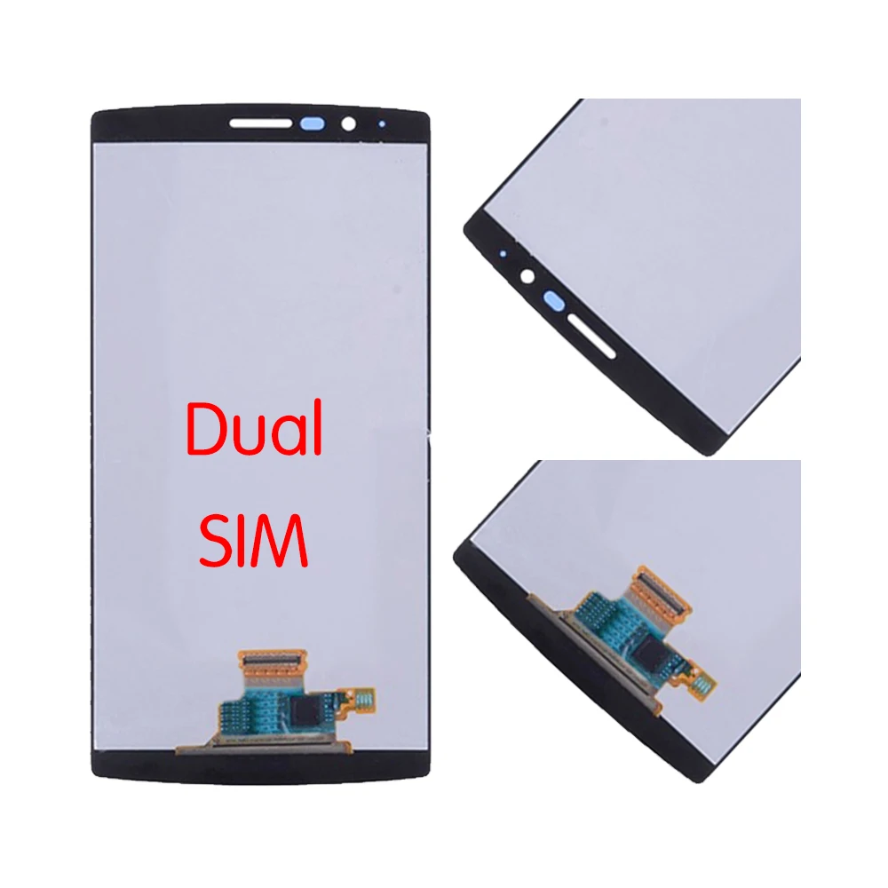 Для LG G4 lcd кодирующий преобразователь сенсорного экрана в сборе для LG G4 дисплей+ рамка Замена H815 H815TR H815P H812 LS991 US991