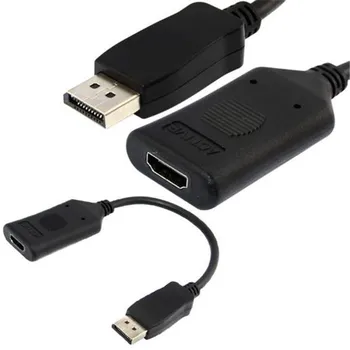

Active DP Display Port DisplayPort Male to HDMI Female Adapter Convertor for PC display, projector, TV and other display devices