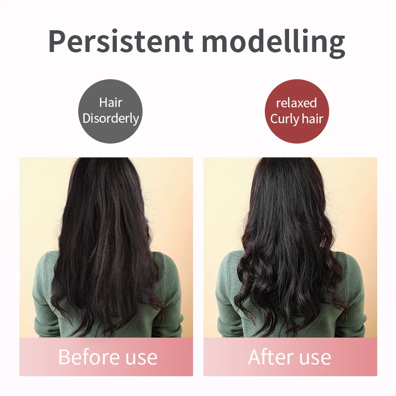 Description Picture 6 of itemautomatic curler Wand Ceramic Heating Care Wave curl iron hair curler electric curling iron Wireless charging