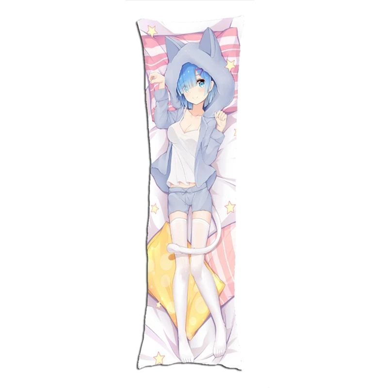 Наволочка с аниме жизнь в другом мире от Zero Rem Ram Dakimakura милые наволочки для подушек мультфильм обнимает чехол для подушки