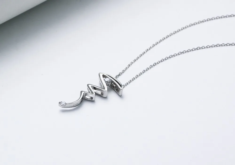 lightning necklace silver (5)