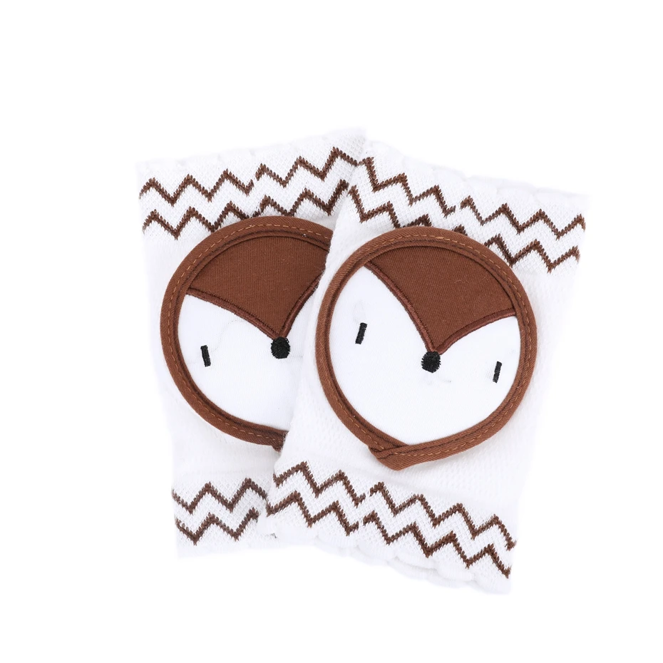 Owl Детские наколенники для младенцев, наколенники для малышей, защитные Детские гетры, сетчатые дышащие наколенники, защита для ползающего ребенка, наколенники - Цвет: Owl