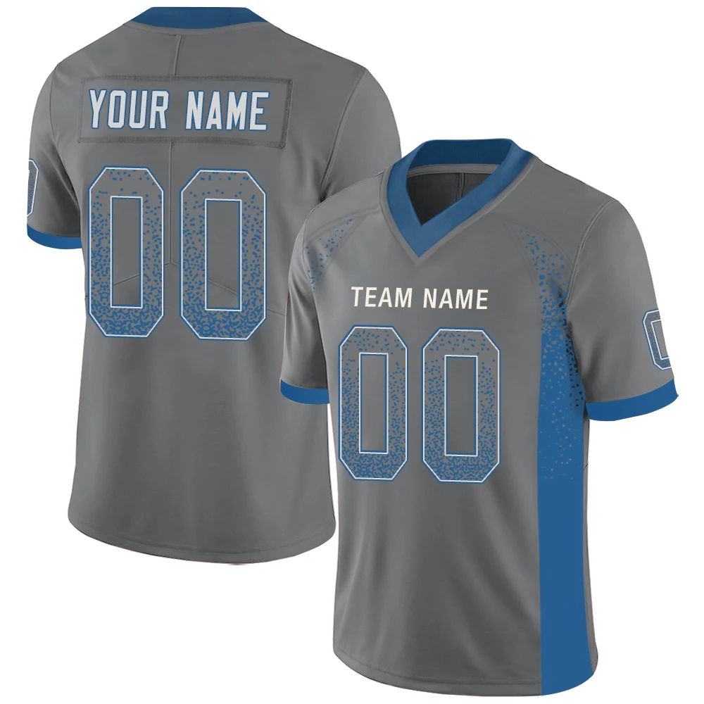 Customized Football Jersey Sublimated Team Name/Number Personalized