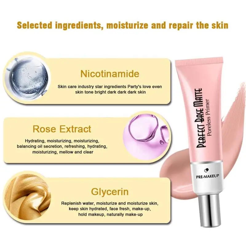 30 г Pore Primer Make Up Primer основа для осветления лица гладкая кожа невидимое Маскирующее средство для пор